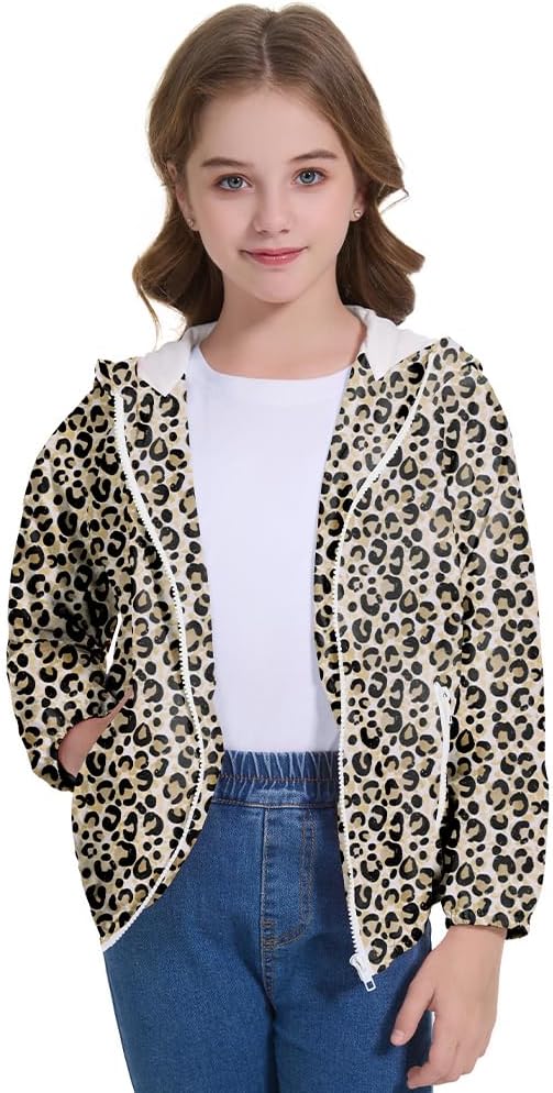 American Trends Lightweight Waterproof Girls Rain Jacket-Windbreaker Jacket view 2