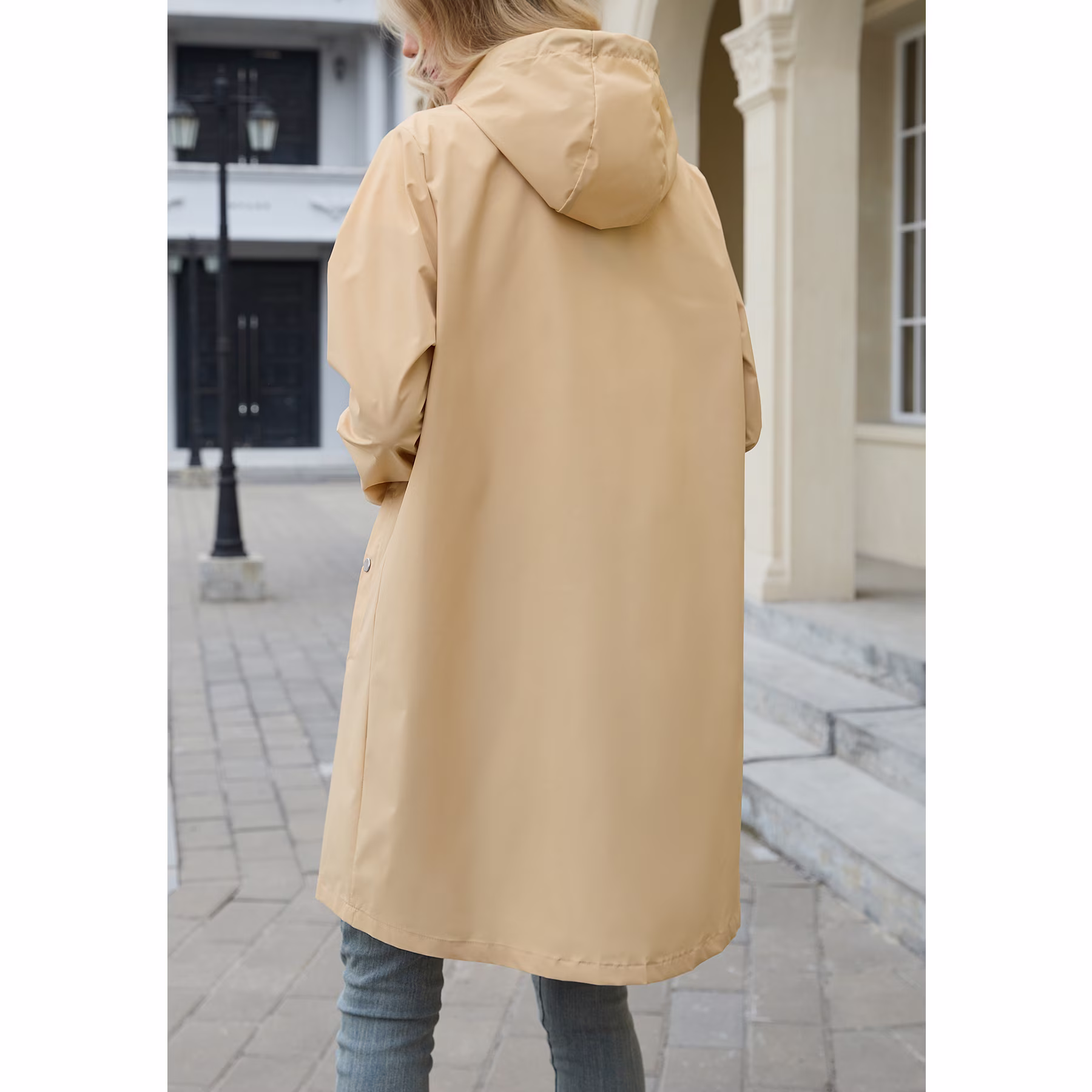 American Trends Womens Rain Jacket view 4