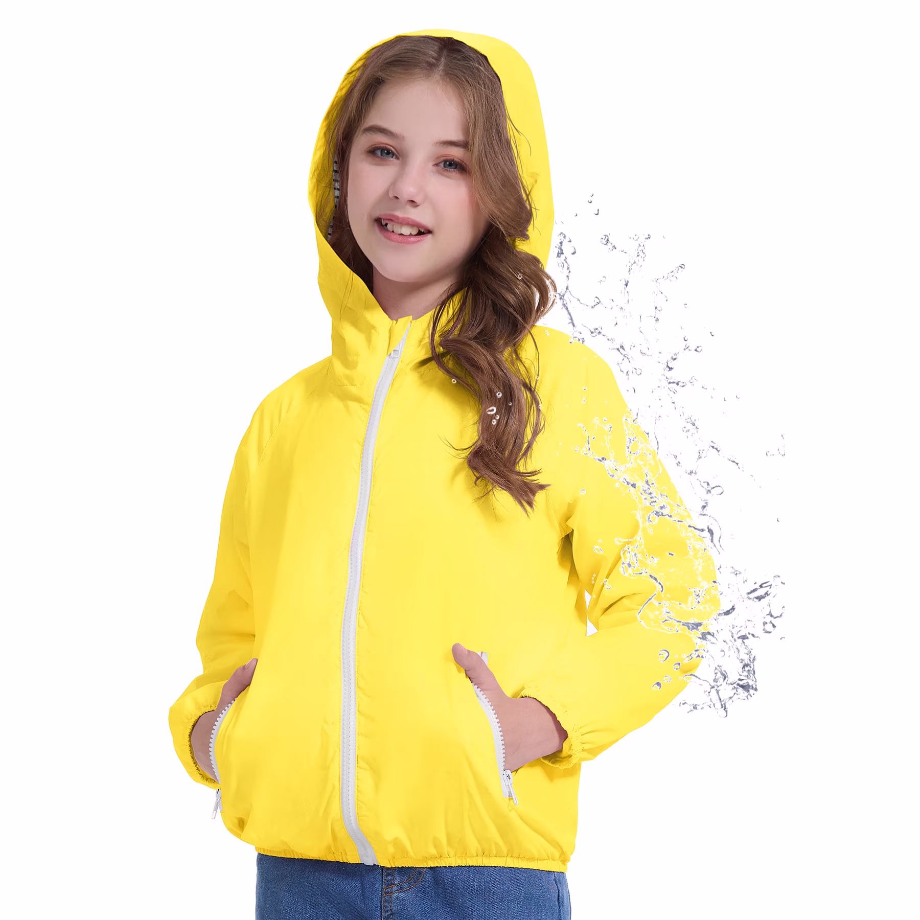 American Trends Lightweight Kids Rain Jackets